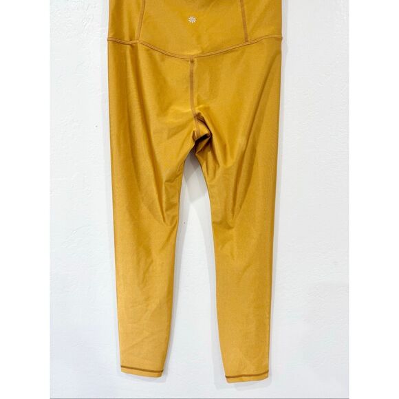 Athleta Elation Shine Tights Gold M - Picture 5 of 8